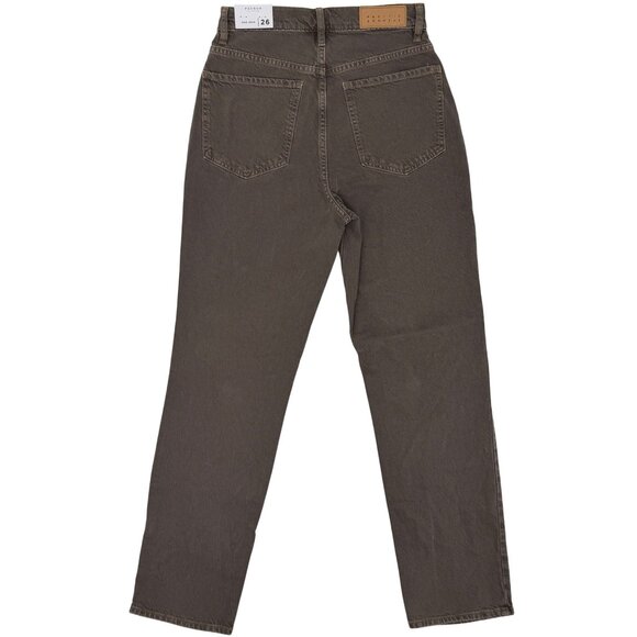 NWT PacSun Dad Jean Straight Leg Moss Green Jeans 26 | Skater Grunge Streetwear - Picture 15 of 16